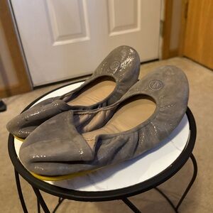 Sparkly Gray April Parker Flats